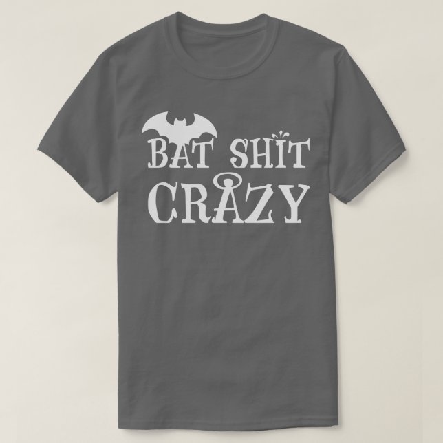 Camiseta Bat Crazy (Diseño del anverso)