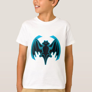 Camiseta Bat Cyan El MUSEO Regalos Zazzle