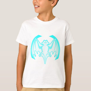 Camiseta Bat Cyan Inv El MUSEO Regalos Zazzle