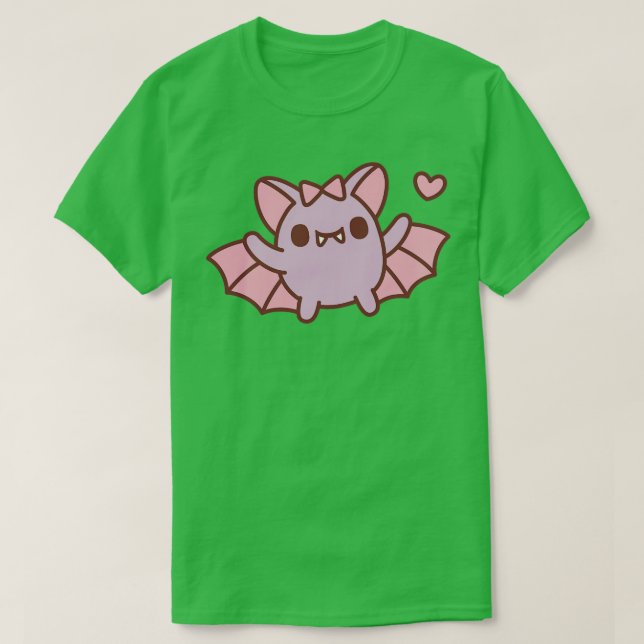 Camiseta Bat De Vampiro Femenino Con Bow (Diseño del anverso)