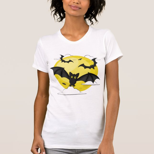 Camiseta Bat Halloween (Anverso)