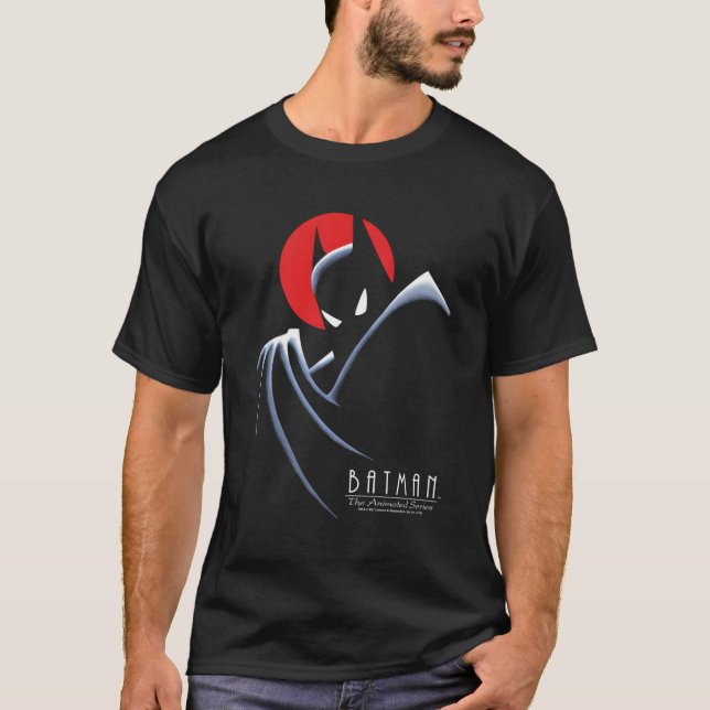 Camiseta Bat La Serie Animada Detrás Del Cabo (Anverso)