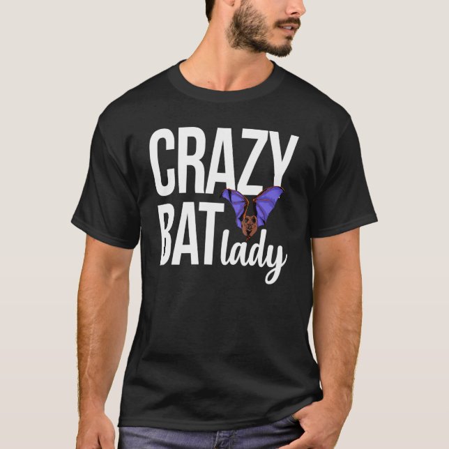 Camiseta Bat Lady S Spooky Halloween (Anverso)