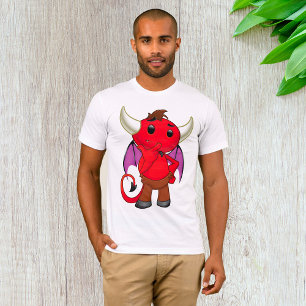 Camiseta Bat Mens T-Shirt de Red Devil