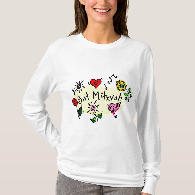 Camiseta Bat Mitzvah (Anverso)