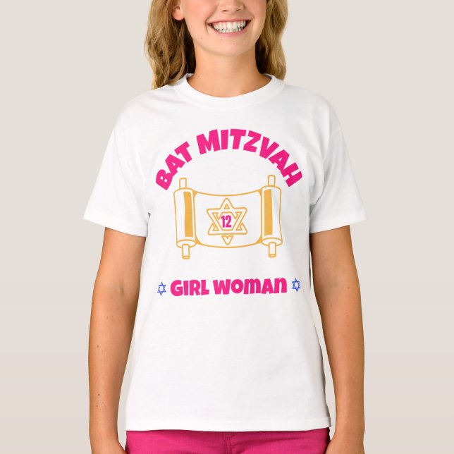 Camiseta Bat Mitzvah (Anverso)