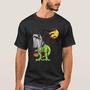 Camiseta Bat Moon Halloween Disfraces Niños Dinosaurio T Re