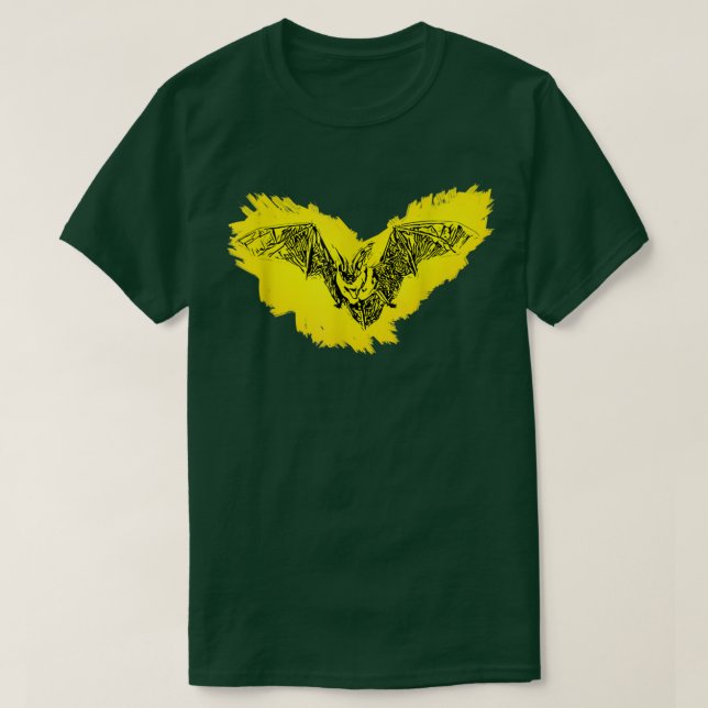 Camiseta Bat Night Motif Vampire Halloween Wing flying Mamm (Diseño del anverso)
