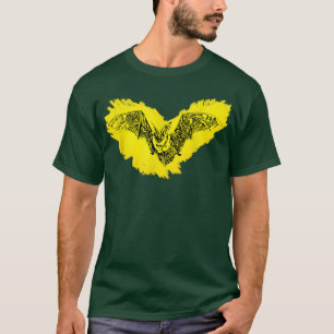 Camiseta Bat Night Motif Vampire Halloween Wing flying Mamm