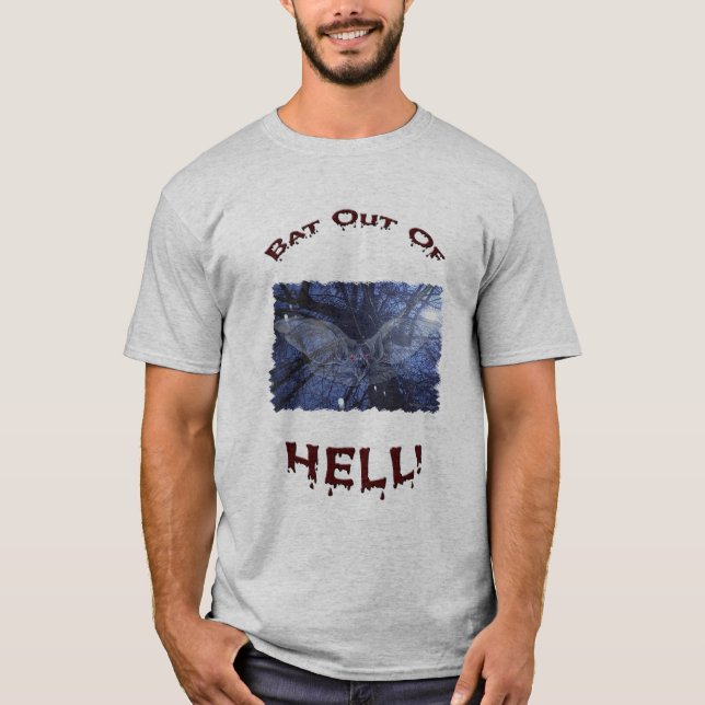 Camiseta "Bat Out Of Hell" Tees (Anverso)