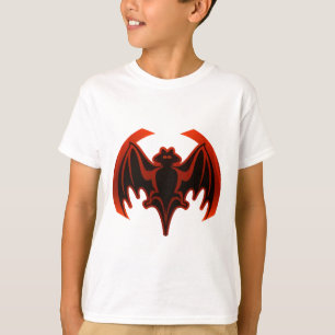 Camiseta Bat Red The MUSEUM Zazzle Gifts