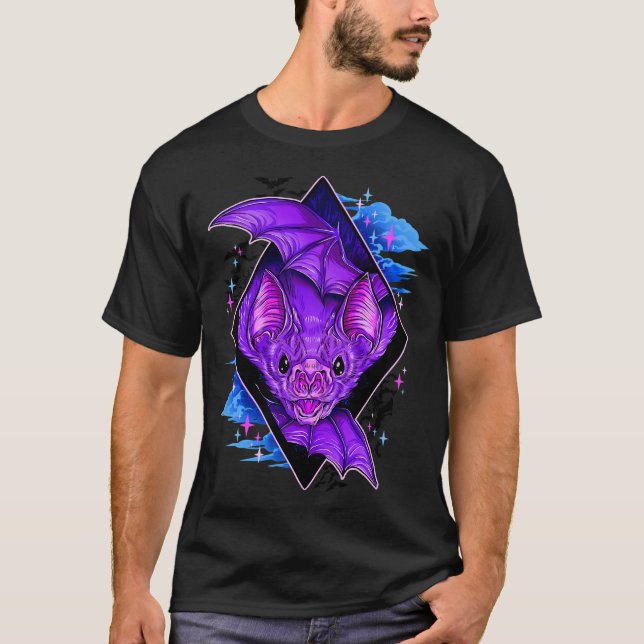 Camiseta Bat Wings (Anverso)