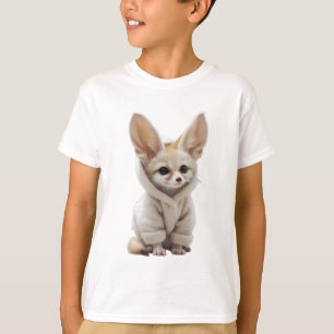 Camiseta Bata Esponjosa Zorro Fennec Niños