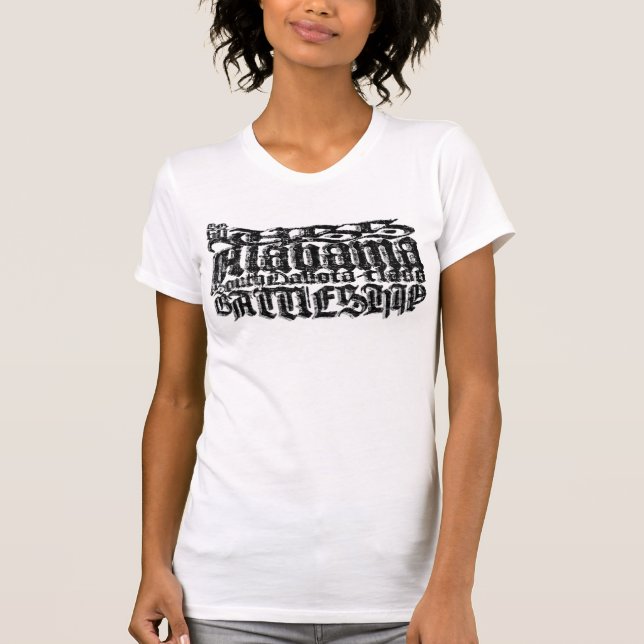 Camiseta Batalla Alabama T-Shirt (Anverso)