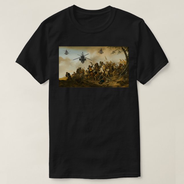 Camiseta Batalla anacrónica no 7 (Diseño del anverso)