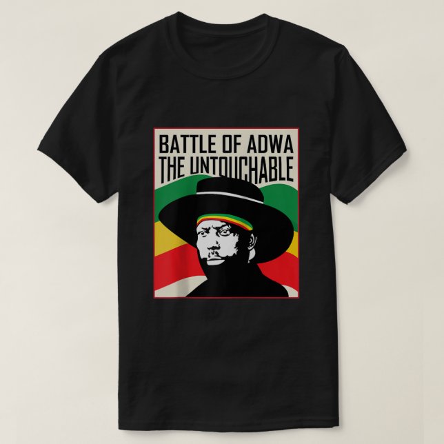 Camiseta Batalla de Adwa (Diseño del anverso)