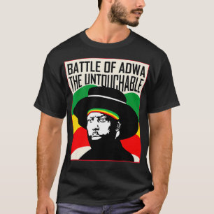 Camiseta Batalla de Adwa Menelik II, 125 años de victoria