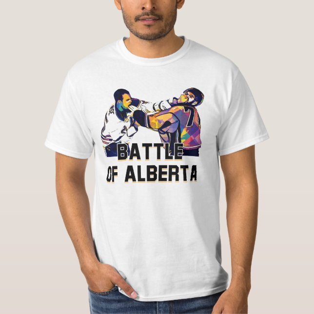 Camiseta Batalla de alberta Funny (Anverso)