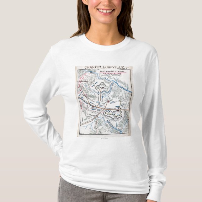 Camiseta Batalla de Chancellorsville 3 (Anverso)