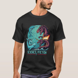 Camiseta Batalla de ciencia/ficción en el mar