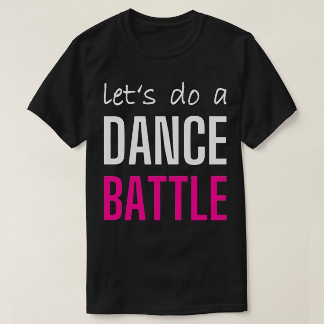 Camiseta batalla de danza (Diseño del anverso)