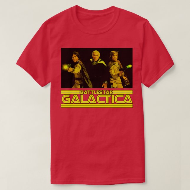 Camiseta Batalla de Galactica 1978 (Diseño del anverso)