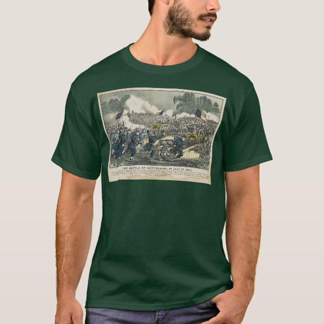 Camiseta Batalla de Gettysburg (Anverso)