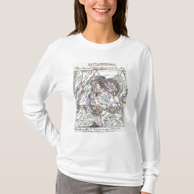 Camiseta Batalla de Gettysburg 6 (Anverso)