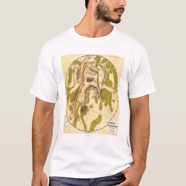 Camiseta Batalla de Gettysburg 7 (Anverso)