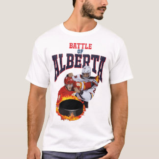 Camiseta Batalla De Hockey De Alberta