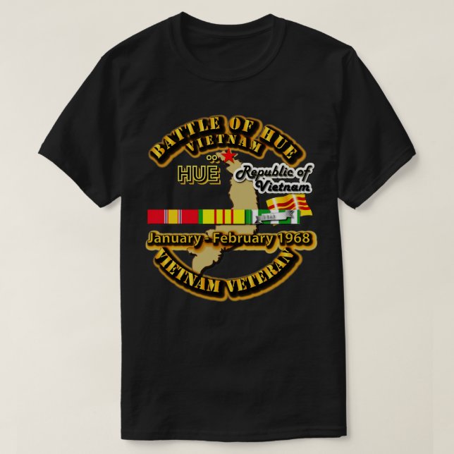 Camiseta Batalla de Hue (Diseño del anverso)
