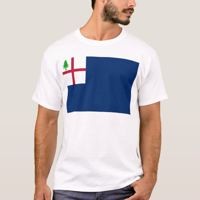 Camiseta Batalla de la revolución americana de la bandera (Anverso)