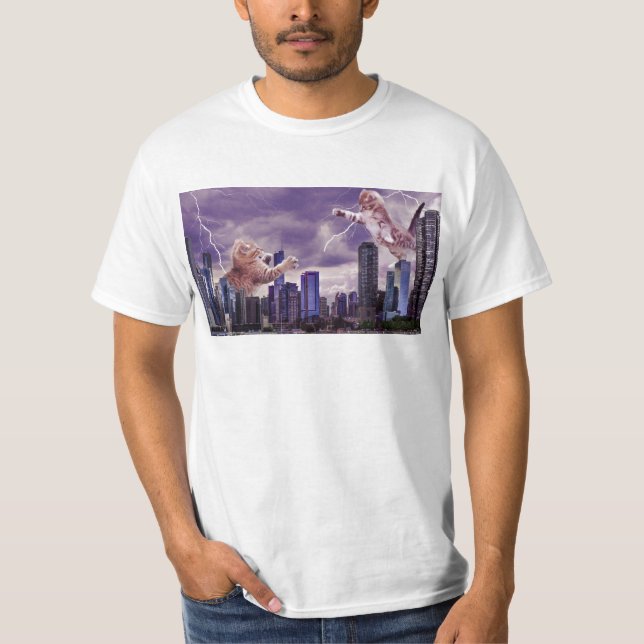 Camiseta Batalla de los gatos (Anverso)