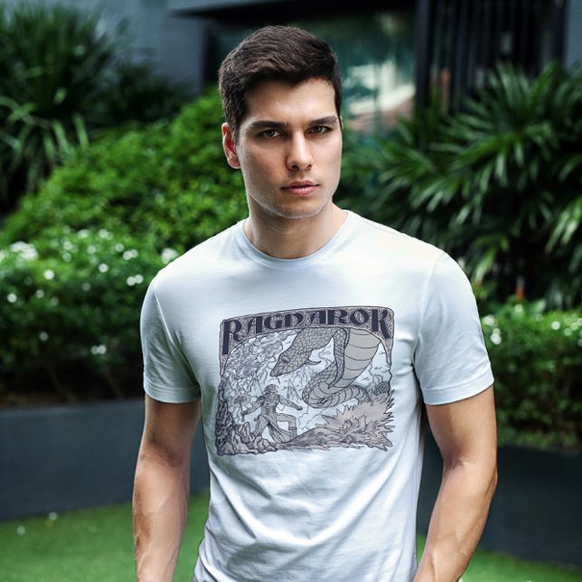 Camiseta Batalla de mitología nórdica de Ragnarok (Subido por el creador)