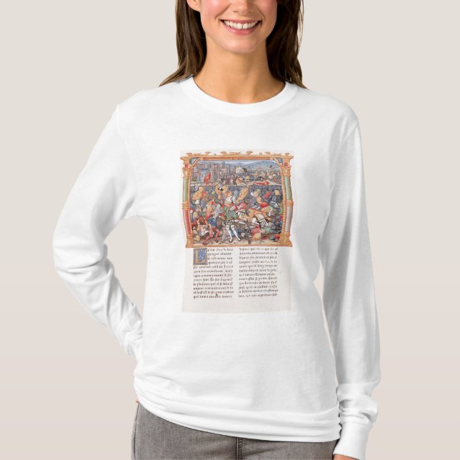 Camiseta Batalla de Nancy en 1477 (Anverso)