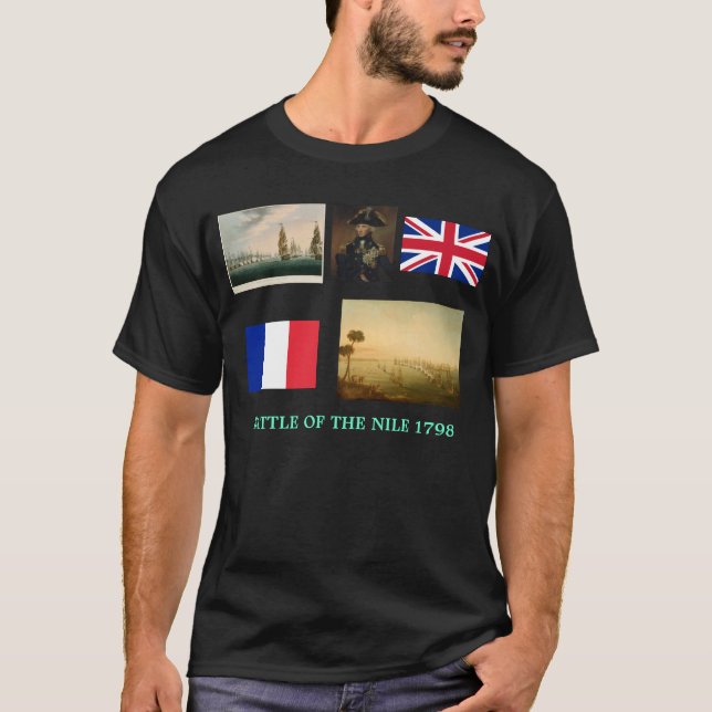 Camiseta Batalla de Nelson del Nilo (bahía de Aboukir) (Anverso)