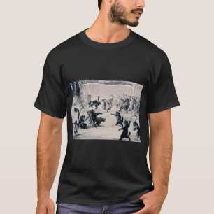 Camiseta Batalla de nieve de los gatos, Louis Wain