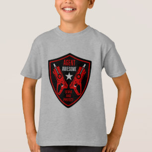Camiseta Batalla de pistola de dardo para niños