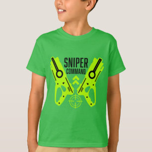 Camiseta Batalla de Pistolas de Juguete de Navidad para Niñ