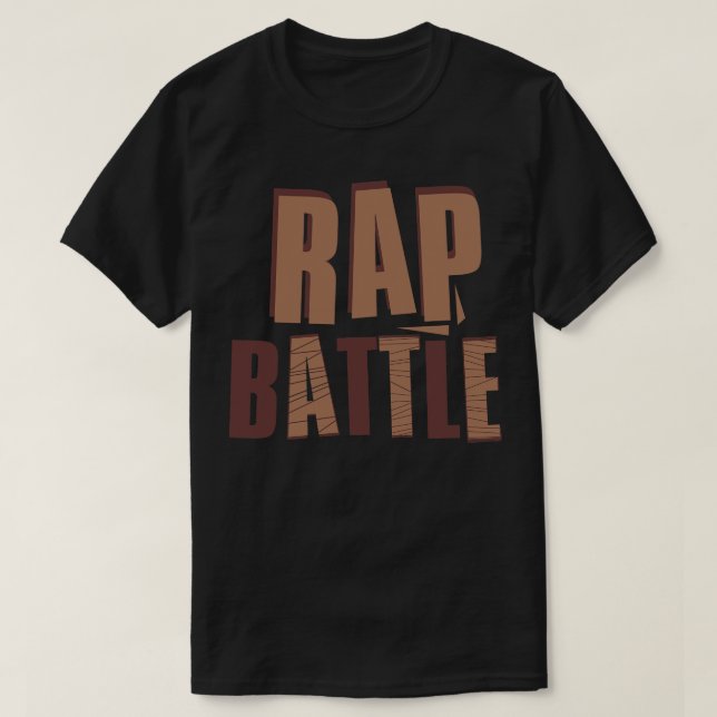 Camiseta Batalla de Rap (Diseño del anverso)