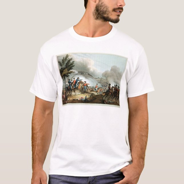 Camiseta Batalla de Salamanca, grabada al agua fuerte por (Anverso)