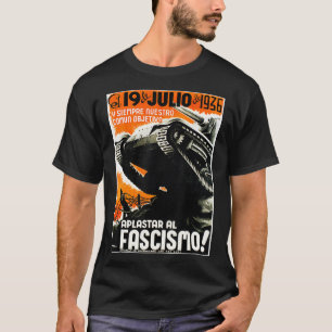 Camiseta Batalla de tanque de la guerra civil española reg