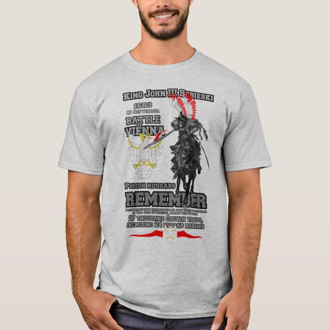 Camiseta Batalla de Viena - Hussars polacos (Anverso)