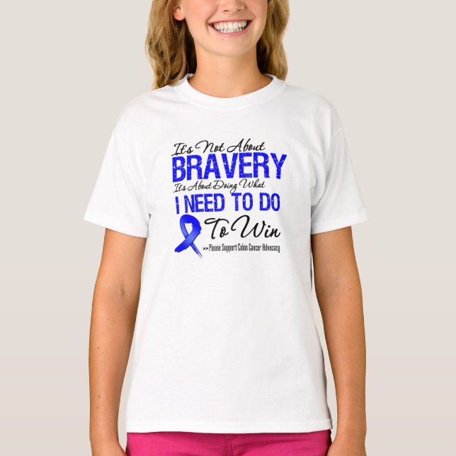 Camiseta Batalla del cáncer de colon (Anverso)