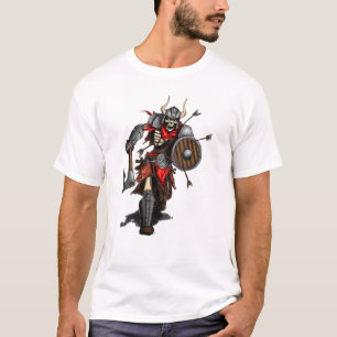 Camiseta Batalla del carácter del guerrero