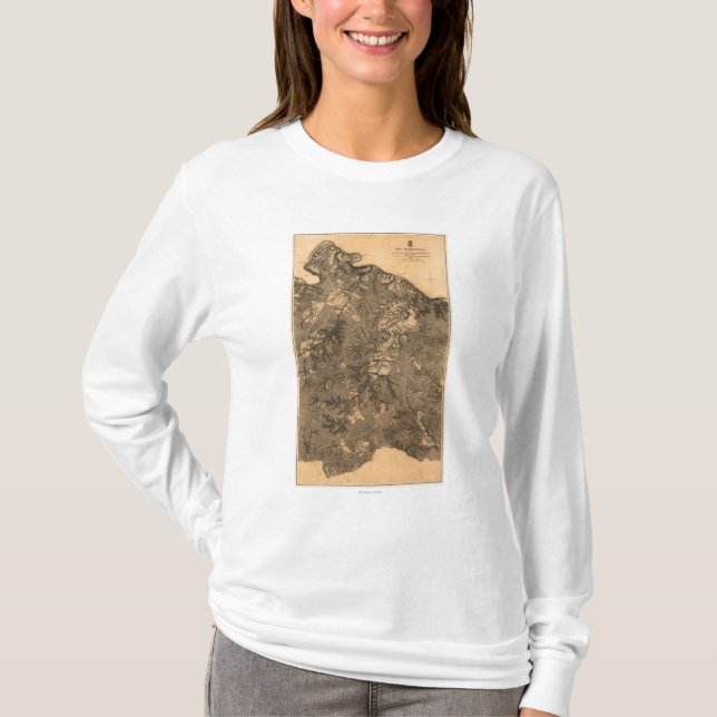 Camiseta Batalla del desierto - guerra civil panorámica (Anverso)