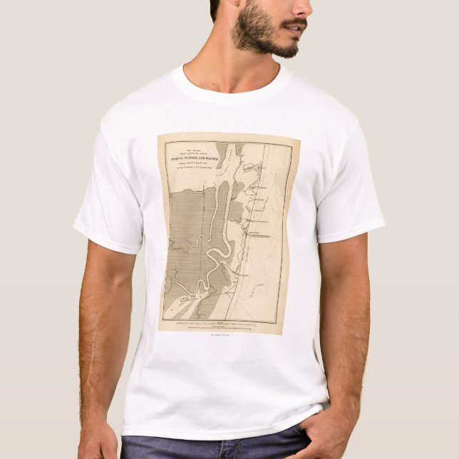 Camiseta Batalla del fuerte Sumter - guerra civil 2 (Anverso)
