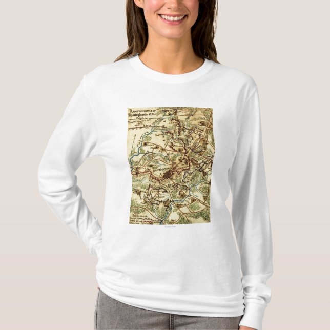Camiseta Batalla del Palacio de Justicia del Spotsylvania (Anverso)