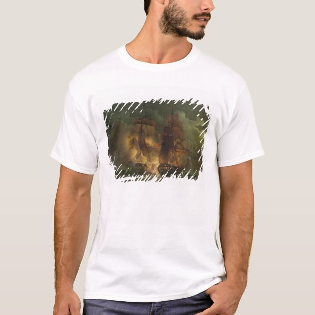 Camiseta Batalla entre la fragata francesa 'Arethuse (Anverso)