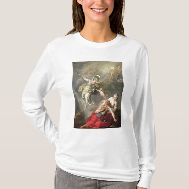 Camiseta Batalla entre Minerva y Marte, 1771 (Anverso)